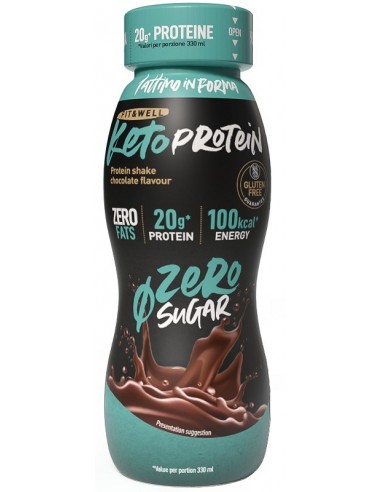 Keto protein shake cioccolato 330 ml