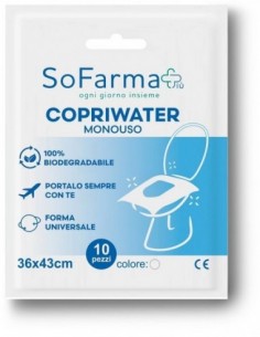 Copriwater monouso 10 pezzi...