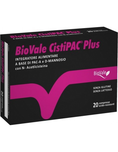 Biovale cistipac plus 20 compresse...