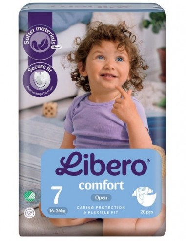 Libero comfort 7 pannolino 16-26kg 20...
