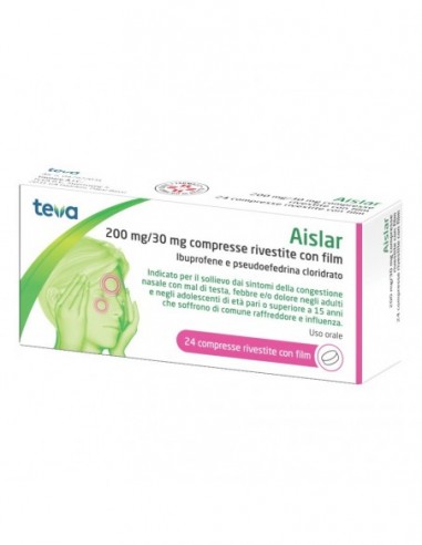 Aislar*24cpr riv 200mg+30mg