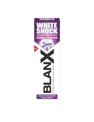 Blanx white shock purple corrector...