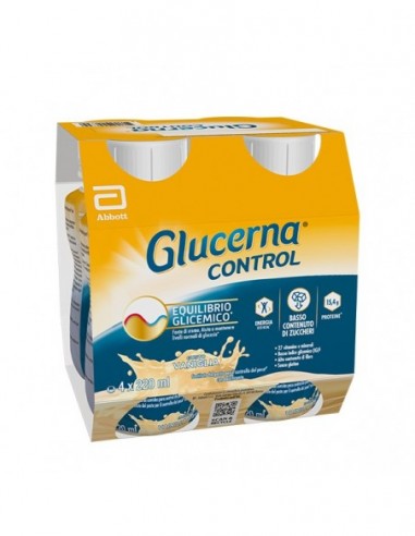 Glucerna control vaniglia 4x220 ml