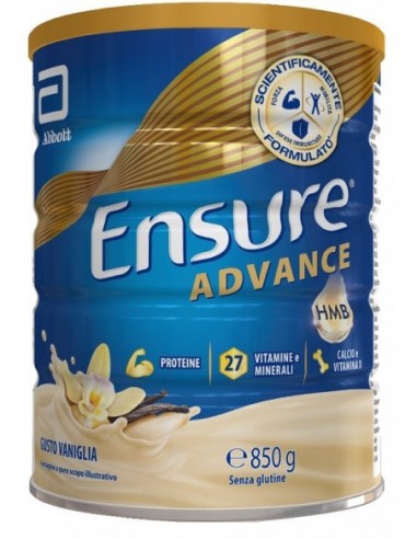 Ensure Advance Vaniglia 850 G