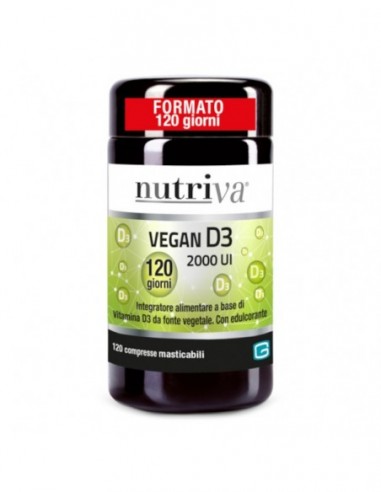 Nutriva vegan d3 120 compresse