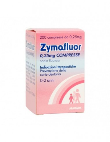 Zymafluor 200 Cpr 0,25 Mg