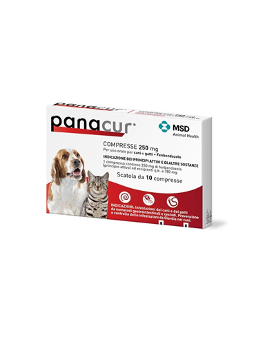 Panacur 10 Cpr 250 Mg Cani Gatti