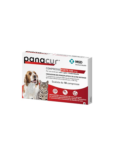 Panacur Forte 10 Cpr 500 Mg