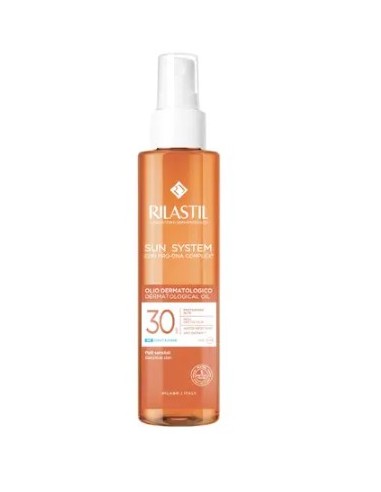 Rilastil Olio Dermatologico Spf30 200 Ml