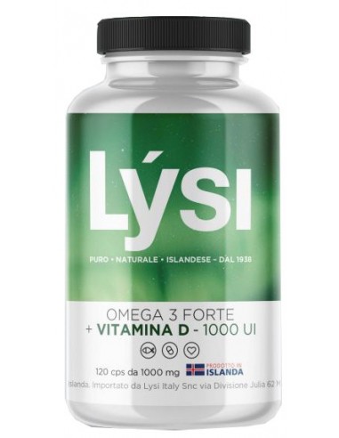 Lysi Omega 3 Vitamina D 120 Capsule