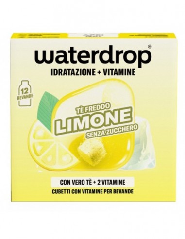 Waterdrop Ice Tea Limone 12 Cubetti
