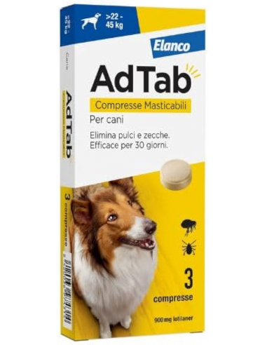 Adtab 3 Cpr Masticabili 900 Mg Per...