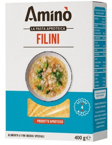 Amino pasta aproteica filini 400 g