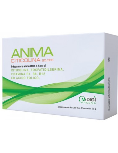 Anima citicolina 20 compresse
