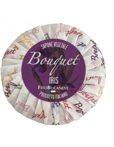 Bouquet sapone vegetale iris 100 g