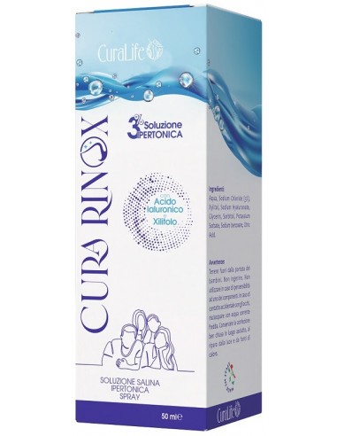 Curalife curarinox ipertonica 3% 50 ml