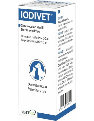 Iodivet soluzione oftalmica 10 ml