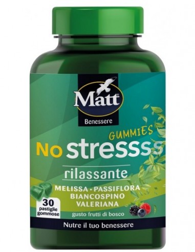 Matt no stress gummies 30 pastiglie...