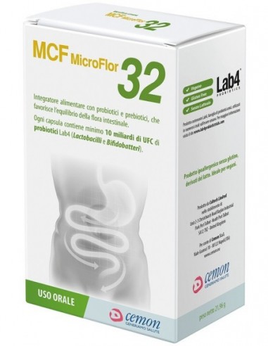 Mcf microflor 32 60 capsule vegetali