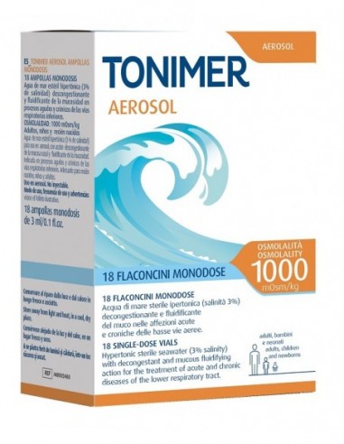 Tonimer aerosol 1000mosm/kg 18...