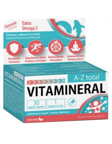 Vitamineral az total 30 capsule