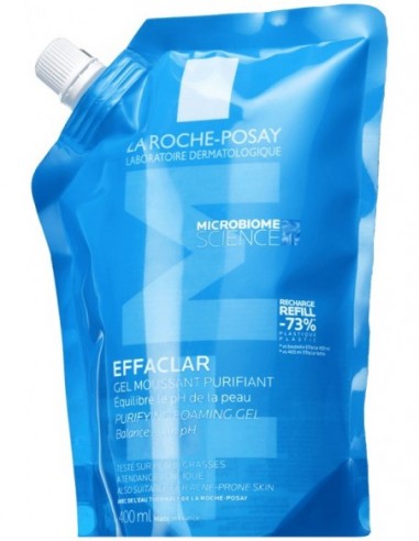 Effaclar gel detergente refill 400 ml