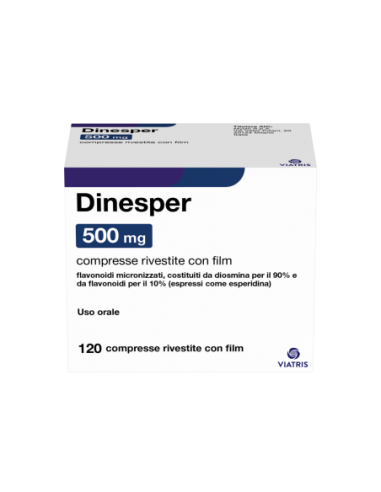 Dinesper*120cpr riv 500mg