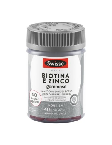Swisse biotina + zinco 40 gummies