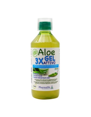 Aloe gel 3x attivo 500 ml