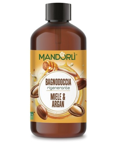 Mandorli bagnodoccia miele argan 500 ml