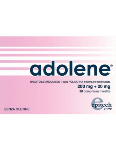 Adolene 200mg+20mg 30 Compresse