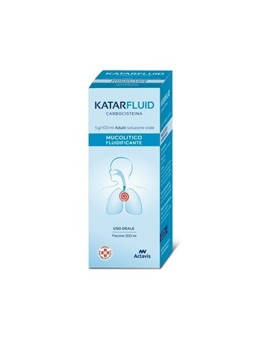 Katarfluid Ad Orale Soluz 200 Ml 5...