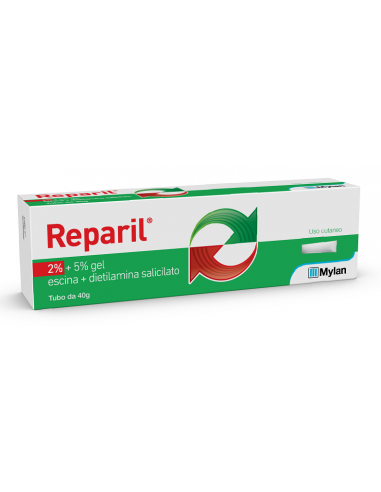 Reparil Gel 40 G 2% + 5%