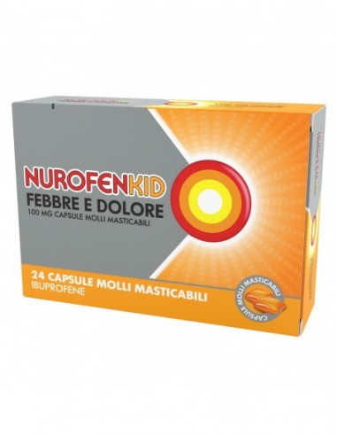 Nurofenkid Febbre E Dolore 24 Cps...