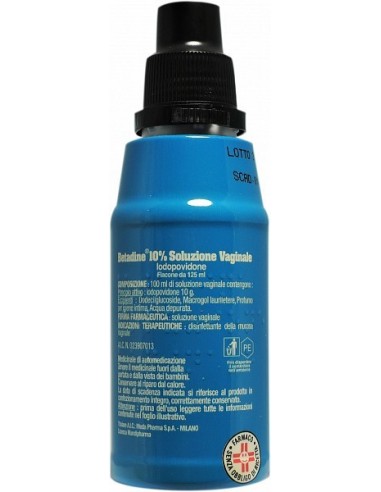 Betadine Soluz Vag 1 Flacone 125 Ml 10%