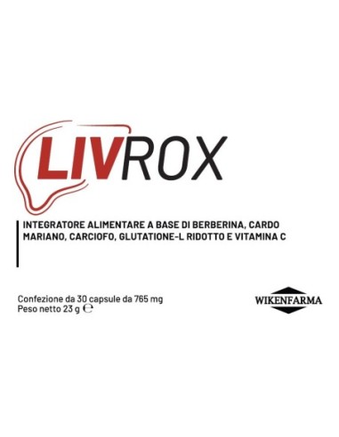 Livrox 30 capsule da 765 mg