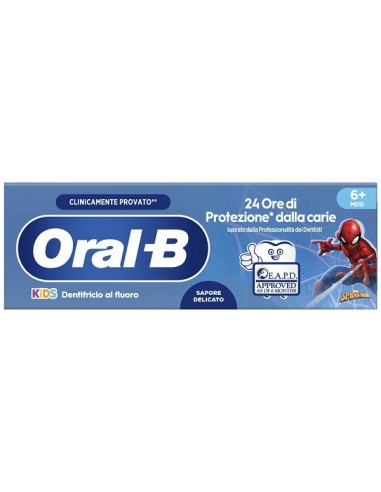 Oralb dentifricio kids spiderman 60 ml