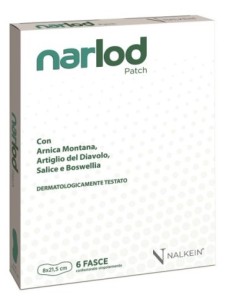 Narlod patch 8x21,5 cm 6 pezzi