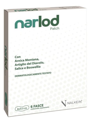 Narlod patch 8x21,5 cm 6 pezzi