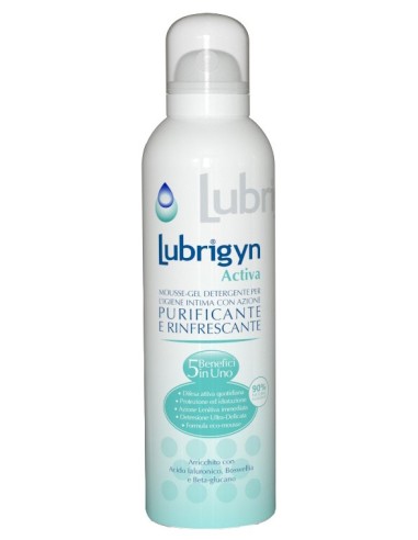 Lubrigyn activa mousse-gel detergente...