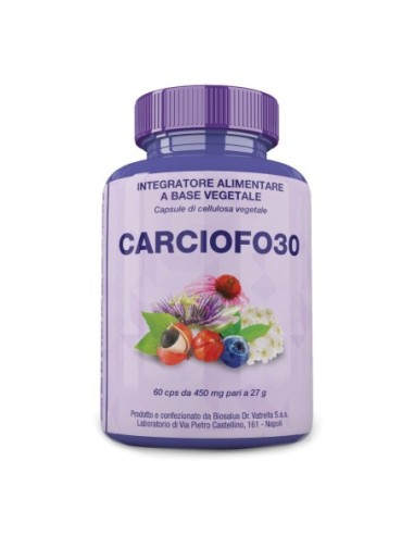 Carciofo30 60 capsule 27 grammi