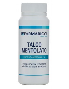 Talco Mentolato 1% 100 G