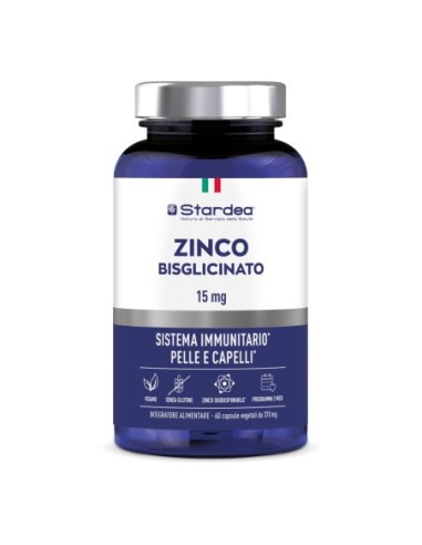 Stardea zinco bisglicinato 15mg 60...