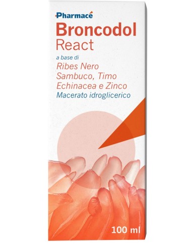 Broncodol react 100 ml senza glutine...