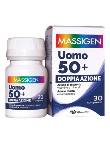 Massigen multivitaminico uomo 50+ 30...