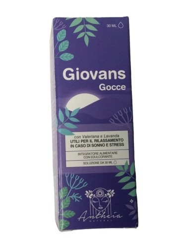 Giovans gocce 30 ml con edulcorante