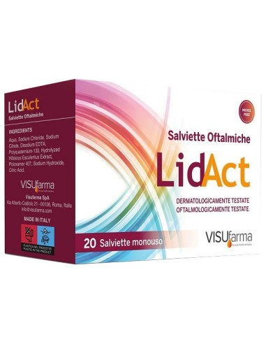 Lidact salviette oftalmiche...
