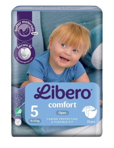 Libero comfort 5 11-17kg 22 pezzi