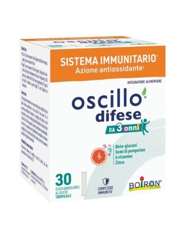 Oscillo difese 3+ 30 stick orosolubili