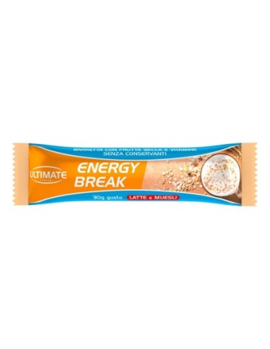 Ultimate energy break latte e muesli...